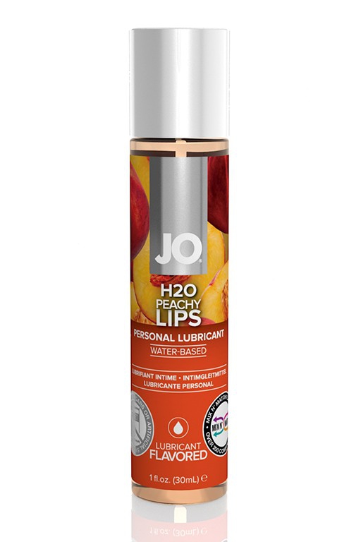 Гель на водной основе "JO Peachy Lips" с ароматом и вкусом персика, 30ml 