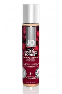 Гель на водной основе "JO Raspberry Sorbet" с ароматом и вкусом малины, 30ml