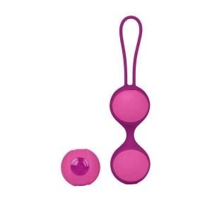 Вагинальные шарики + сменный шарик "Key Stella 2" розовые