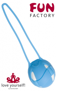 Вагинальный шарик "Fun Factory Teneo Uno" голубой